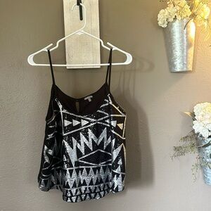 Women’s sequence tank top size medium